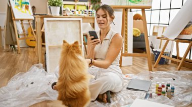 Sanat dersi günlükleri, genç, İspanyol kadın sanatçı, 