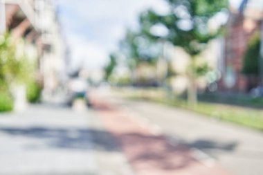 Caddesi'nin arka plan bulanık 