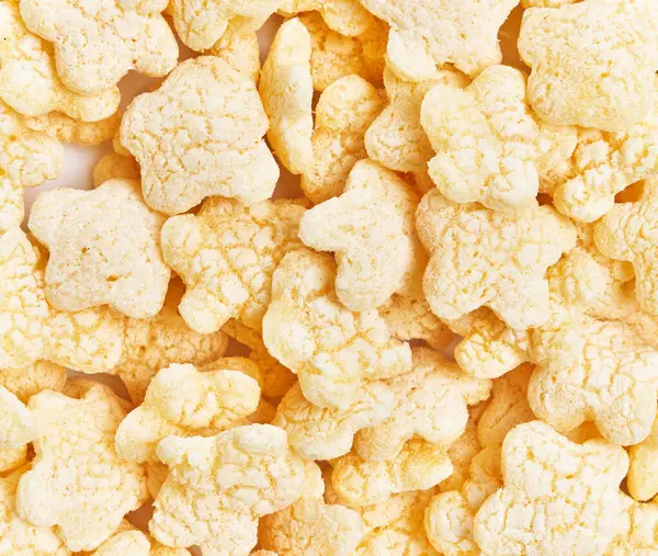 Close View Crispy Rice Cakes Emphasizing Texture Suitability Healthy Snacking — Stock Photo, Image