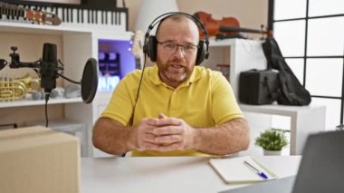 Kafkas müzisyenlerin heyecan verici anı, müzik stüdyosundaki görüntüler.!