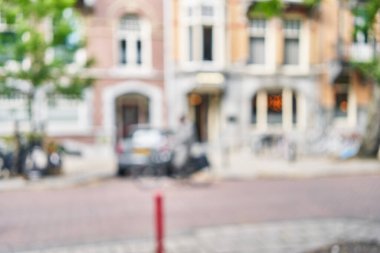 Caddesi'nin arka plan bulanık 