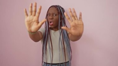 Hüsrana uğramış Afrikalı Amerikalı kadın, 