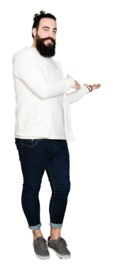 # Sakallı genç adam #