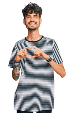 Saydam arkaplanda kalp hareketi gösteren kutuların portresi.                  