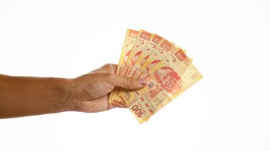 Meksika pezosu, Meksika 'dan gelen izole edilmiş beyaz bir para birimine karşı..