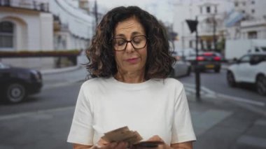 Sokakta Meksika pezosu sayan bir kadın, şehir hayatının ortasında orta yaşlı bir İspanyol deneyimini yakalıyor..