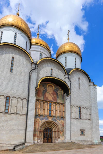 Catedral Dormición Moscú Kremlin Rusia — Foto de Stock