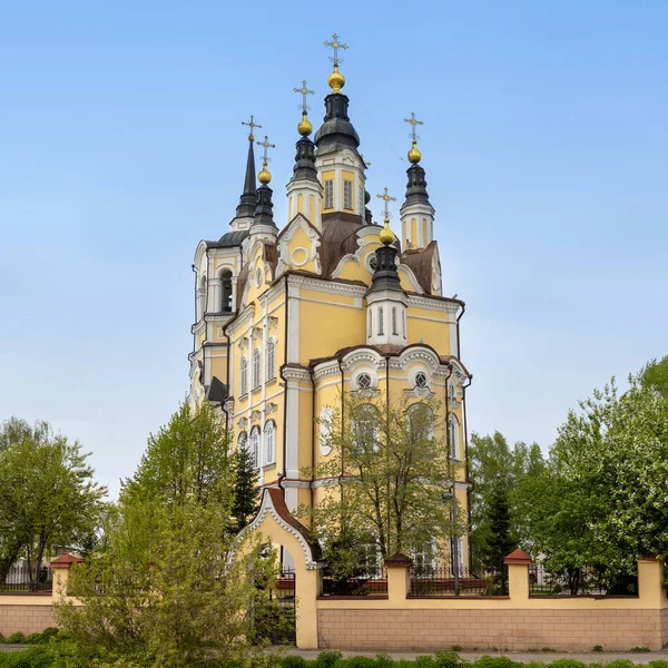Barock Stil Kyrkan Uppståndelsen Tomsk Ryssland — Stockfoto
