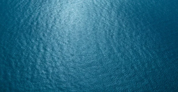 Meerwasser Glatte Oberfläche Reflexion Der Ozeansonne Blick Über Das Wasser — Stockfoto
