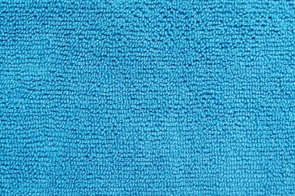 Mikroszálas Szövet Közeli Felvételekkel Szövet Textúra Háttér Szövet Kék Minta — Stock Fotó
