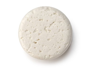 Ev yapımı taze keçi peyniri. Yakın plan.