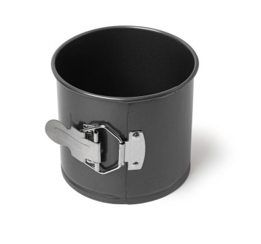 Kırpma yolu ile beyaz zemin üzerinde lockisolated küçük fırın çanağı