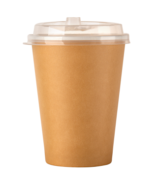 Takeaway paper coffee cup