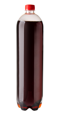 Şişeler izole edilmiş.