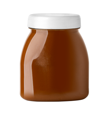 Fındık ezmeli çikolata kavanozu