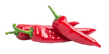 izole Kırmızı Pul Biber