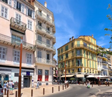 Cannes, Fransa - 12 Haziran 2024: Cannes, Provence Alpes-Cote d 'Azur, Fransa