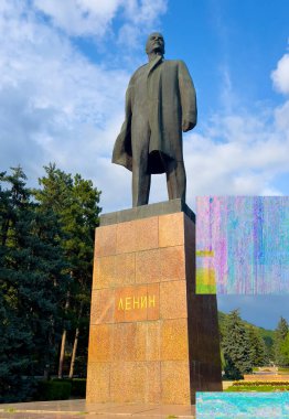 Pyatigorsk, Russia, June 10, 2024 Lenin Monument in Pyatigorsk, clipart