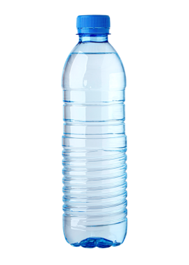 Plastik küçük su şişesi