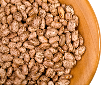 ahşap plaka üzerinde fasulye closeup