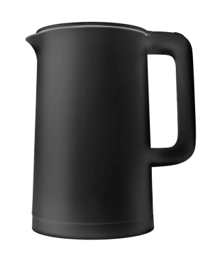 Siyah mat elektrikli su ısıtıcısı