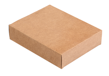 Kahverengi bir kutuya yaklaş