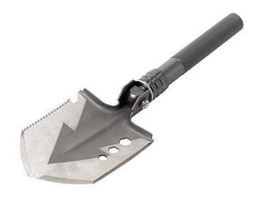 Kompakt ve çok yönlü kürek çoklu araç, kamp, yürüyüş, bahçe ve diğer açık hava maceraları için ideal