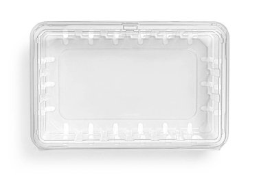 Gıda depolama için şeffaf plastik kap, ambalajlama ve tazeliği korumak için ideal