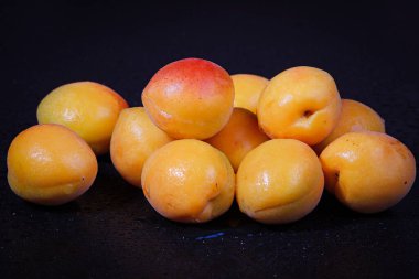 delicious homemade apricots in the studio