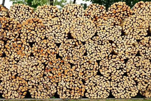 Doğal yakıt, yakacak odun yığını
