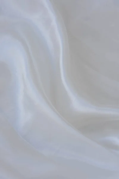 Smooth Elegant White Silk Satin Texture Can Use Wedding Background — Stock Photo, Image