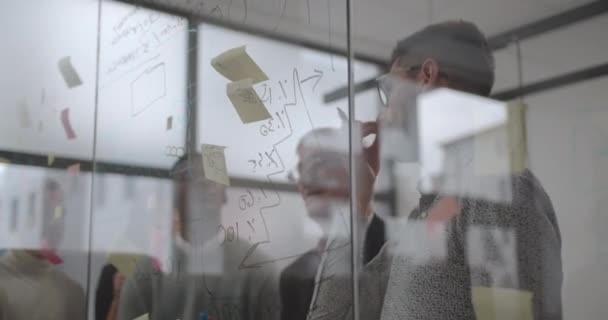 Sorunları Analiz Etmek Ofis Penceresine Yazmak Suretiyle Sorunları Çözmek Için — Stok video