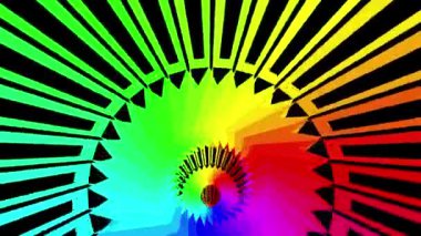 Loop Raimbow Tunnel 4 - 4K