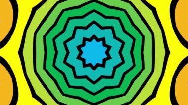 Loop Kaleidoscope Rainbow  10 - 4K