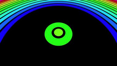 Twisted Movement of lines expanding outward - 4K