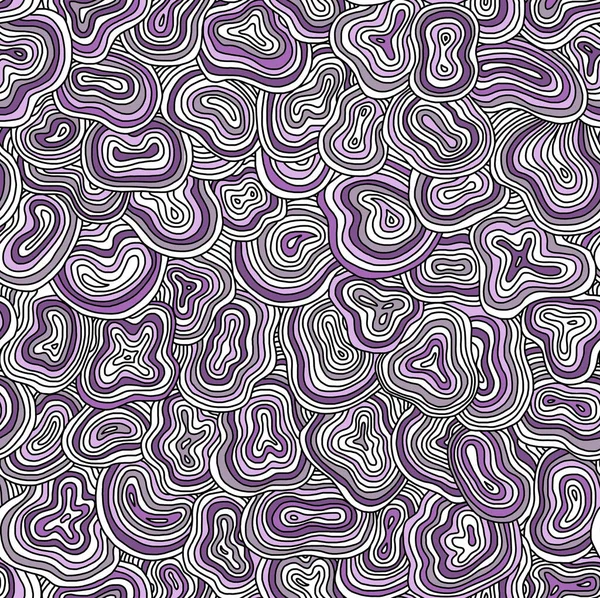 Черно Белый Рисунок Белом Фоне Рисунки Фиолетовых Тонах Абстрактный Дизайн — стоковое фото