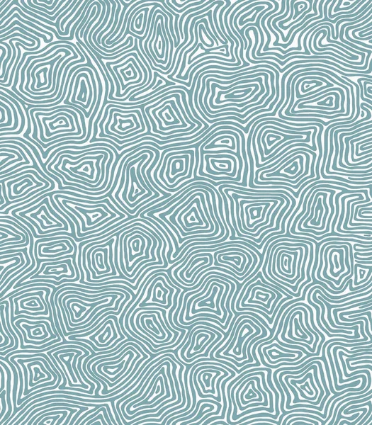 Зигзагообразный Синий Рисунок Руки Окраска Зебры — стоковое фото