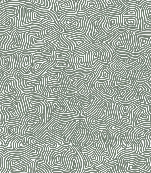 Modello Zig Zag Disegnato Mano Con Linee Verdi Colore Zebra — Foto Stock