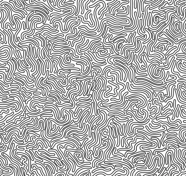 Abstract black and white hand-drawn drawing on a white background.Seamless pattern.