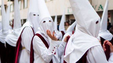 İspanya 'da kutsal hafta, tören alayı