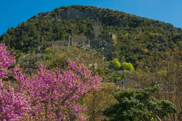 이탈리아 움브리아 발레리나에 마을의 아름다운 — 스톡 사진