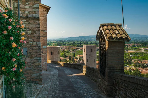 Spello Italy May 2023 Spring View Spello Middle Village Roman — 스톡 사진