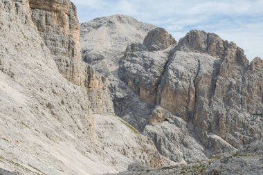 Rosengarten Catinaccio sıradağları Dolomitler, güney Tyrol, İtalya