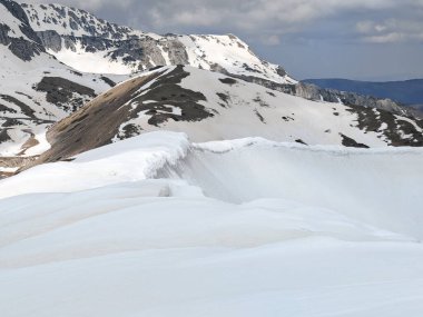 Lazio 'daki Monte Elefante' nin panoramik manzarası