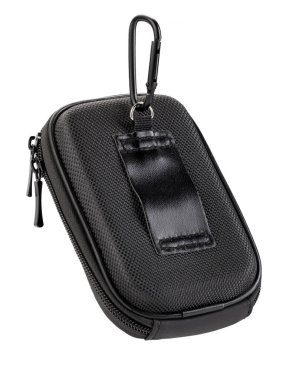 Taşınabilir şarj aleti, kulaklık ve aksesuarların depolanması ve taşınması için fermuarlı su geçirmez kumaşla dolu uygun ve kompakt bir çanta.