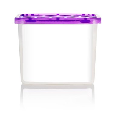 Yarı yarıya higroskopik granüllerle dolu nemlendirici yarı şeffaf kahverengi kabın içinden görülebiliyor, üzerinde havalandırmalı pembe kapak ve markalaştırma veya ürün bilgisi için temiz etiket alanı var.