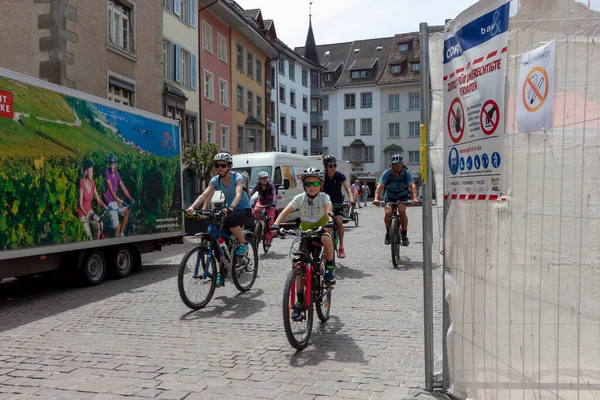 Schaffhausen Suisse Mai 2023 Une Balade Vélo Schaffhouse Hegau Traversé — Photo