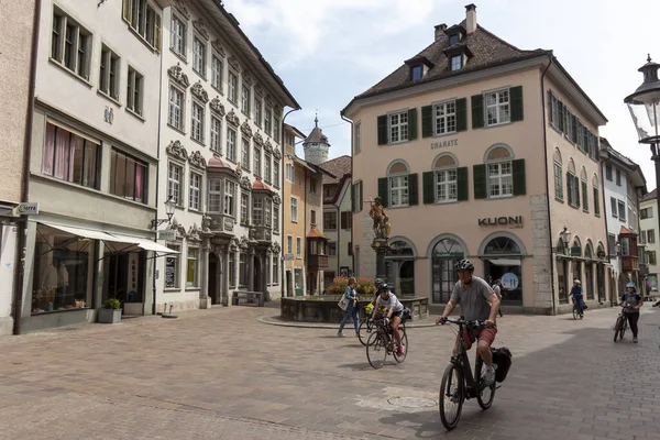 Schaffhausen Schweiz Mai 2023 Eine Radtour Schaffhausen Hegau Führte Durch — Stockfoto