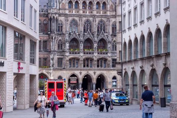 Munich Alemanha Junho 2022 Rua Cidade Velha Munique — Fotografia de Stock