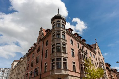 NEU ULM, GERMANY - 29 Nisan 2023: Ulm Caddesi